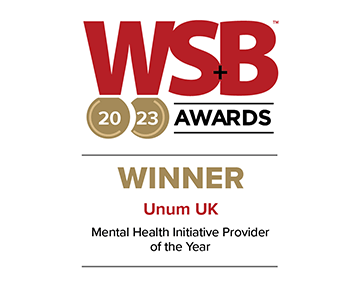 WSB Mental Health Initiative Provider of the Year - Unum UK