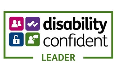 Disability Confident Leader Award logo