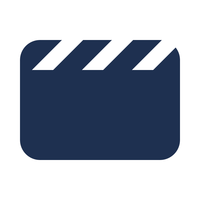 Clapperboard icon