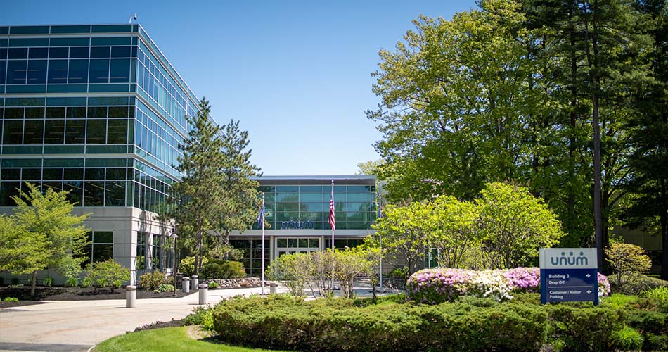 Unum office in Portland, Maine